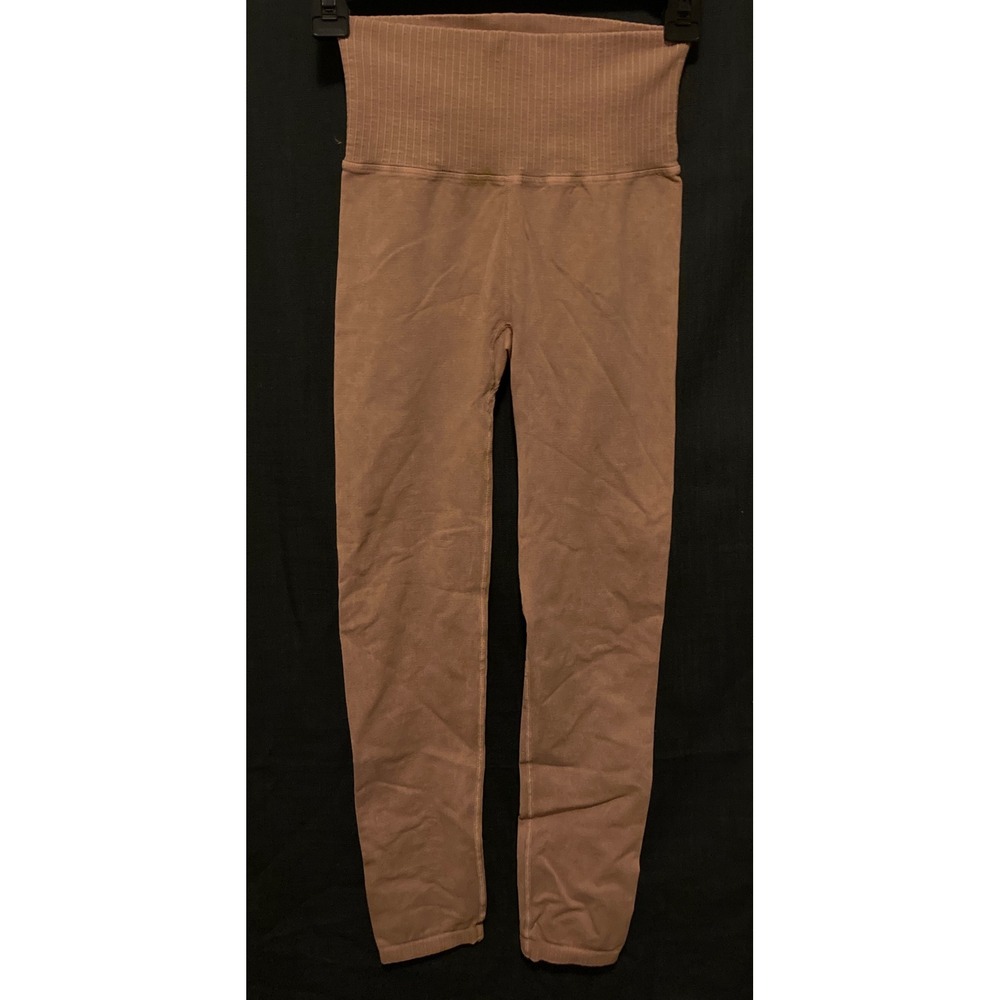 FP Movement by Free People High-Waist Leggings in Dusty Rose Brown